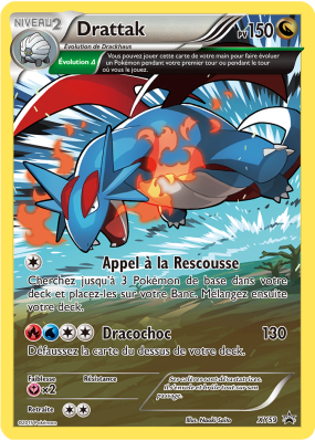 Carte Pokémon Drattak XY59 Promo XY