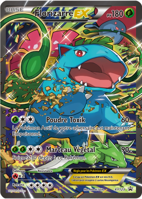 Carte Pokémon Florizarre-EX XY123 Promo XY