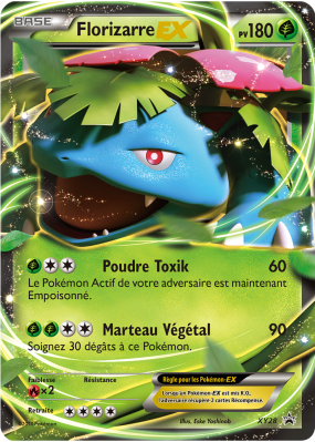 Carte Pokémon Florizarre-EX XY28 Promo XY