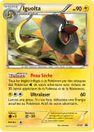 Carte Pokémon Iguolta XY47 Promo XY