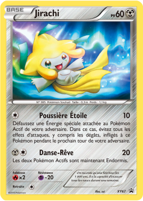 Carte Pokémon Jirachi XY67 Promo XY