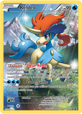 Carte Pokémon Keldeo XY118 Promo XY