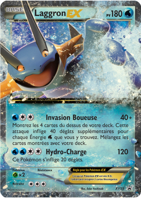 Carte Pokémon Laggron-EX XY55 Promo XY