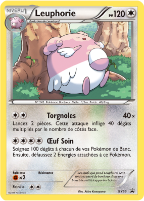 Carte Pokémon Leuphorie XY56 Promo XY