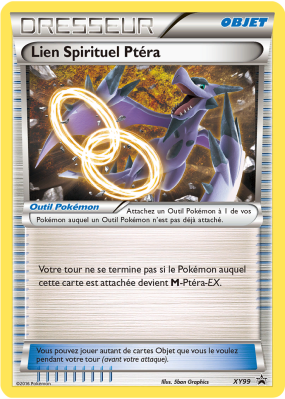Carte Pokémon Lien Spirituel Ptéra XY99 Promo XY