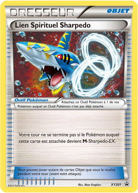 Carte Pokémon Lien Spirituel Sharpedo XY201 Promo XY
