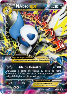 Carte Pokémon M-Absol-EX XY63 Promo XY