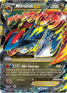 Carte Pokémon M-Drattak-EX XY171 Promo XY