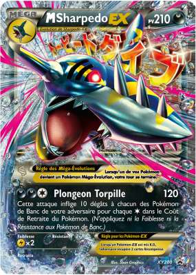Carte Pokémon M-Sharpedo-EX XY200 Promo XY