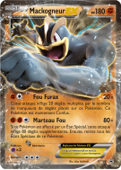 Carte Pokémon Mackogneur-EX XY108 Promo XY