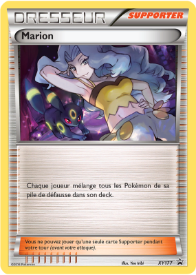 Carte Pokémon Marion XY177 Promo XY