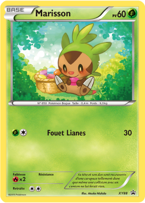 Carte Pokémon Marisson XY88 Promo XY