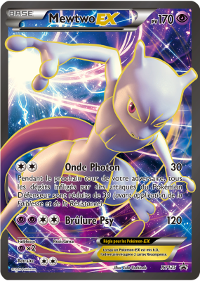 Carte Pokémon Mewtwo-EX XY125 Promo XY