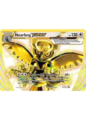 Carte Pokémon Noarfang TURBO XY136 Promo XY