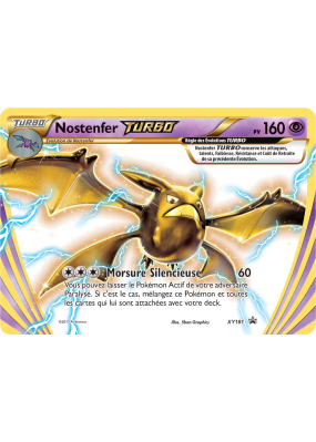 Carte Pokémon Nostenfer TURBO XY181 Promo XY