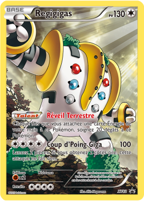 Carte Pokémon Regigigas XY82 Promo XY