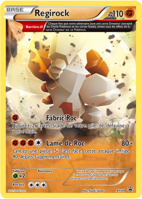 Carte Pokémon Regirock XY49 Promo XY