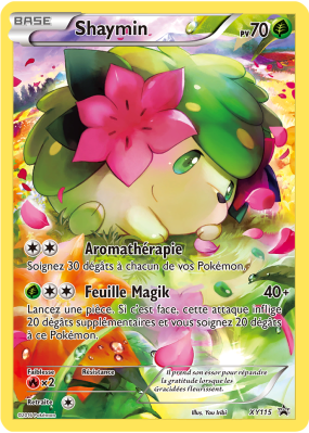 Carte Pokémon Shaymin XY115 Promo XY