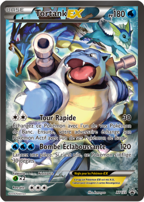 Carte Pokémon Tortank-EX XY122 Promo XY