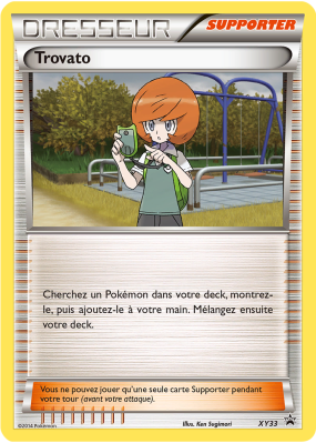 Carte Pokémon Trovato XY33 Promo XY