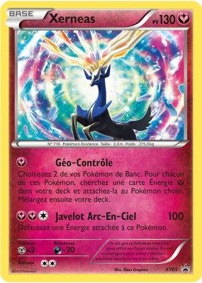 Carte Pokémon Xerneas XY05 Promo XY