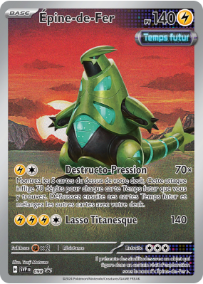 Carte Pokémon Épine-de-Fer 98 Promo SV