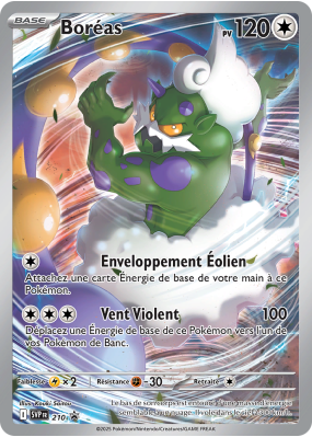 Carte Pokémon Boréas 210 Promo SV