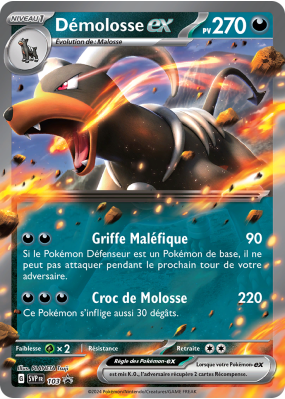 Carte Pokémon Démolosse-ex 103 Promo SV