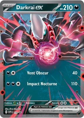 Carte Pokémon Darkrai-ex 110 Promo SV
