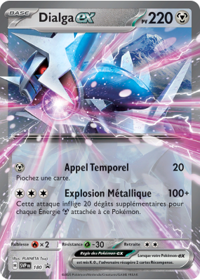 Carte Pokémon Dialga-ex 180 Promo SV