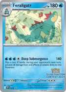 Carte Pokémon Feraligatr 213 Promo SV