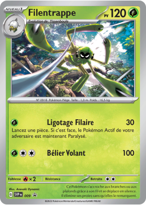 Carte Pokémon Filentrappe 9 Promo SV