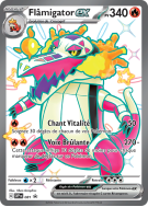 Carte Pokémon Flâmigator-ex 81 Promo SV