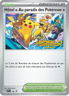 Carte Pokémon Hôtel « Au paradis des Pokémon » 150 Promo SV