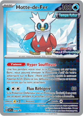 Carte Pokémon Hotte-de-Fer 58 Promo SV