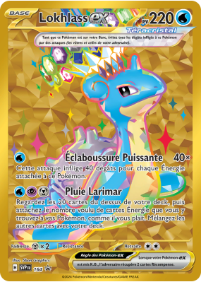 Carte Pokémon Lokhlass-ex 164 Promo SV