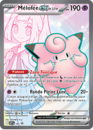 Carte Pokémon Mélofée-ex de Lilie 195 Promo SV