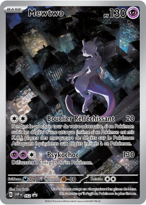 Carte Pokémon Mewtwo 52 Promo SV