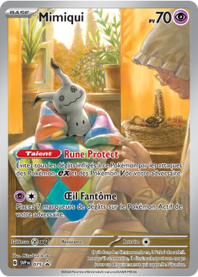 Carte Pokémon Mimiqui 75 Promo SV