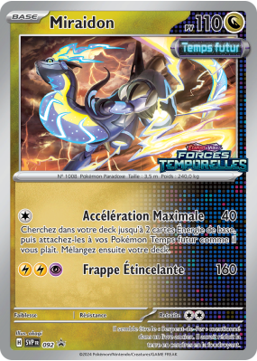 Carte Pokémon Miraidon 92 Promo SV