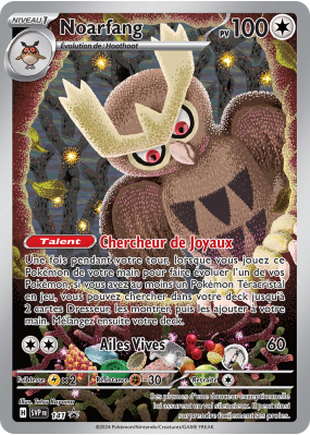 Carte Pokémon Noarfang 141 Promo SV