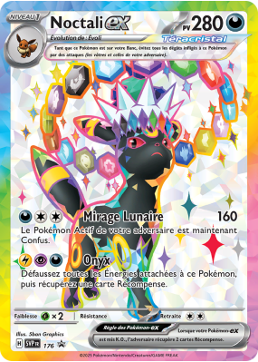 Carte Pokémon Noctali-ex 176 Promo SV