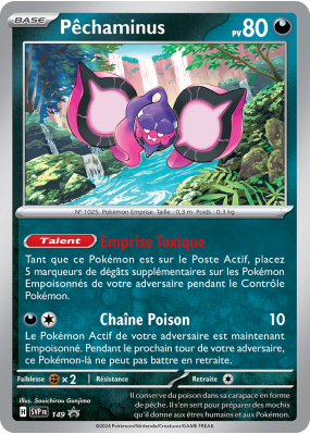 Carte Pokémon Pêchaminus 149 Promo SV