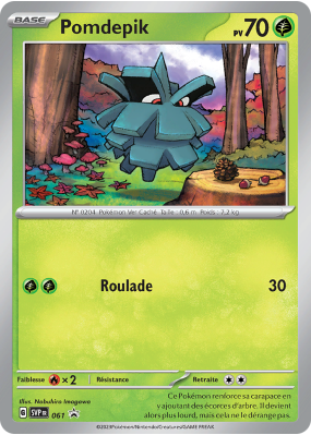 Carte Pokémon Pomdepik 61 Promo SV
