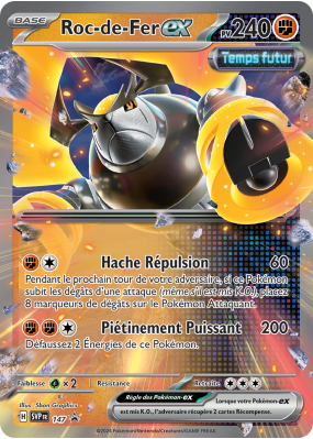 Carte Pokémon Roc-de-Fer-ex 147 Promo SV