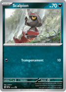 Carte Pokémon Scalpion 111 Promo SV