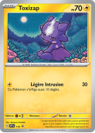 Carte Pokémon Toxizap 119 Promo SV