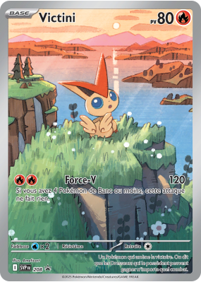Carte Pokémon Victini 208 Promo SV