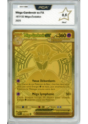 Carte Pokémon Méga-Gardevoir-ex 187/132 Gold Méga-Évolution (JCC)