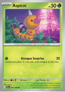 Carte Pokémon Aspicot 001/086 Commune Chaos Ascendant